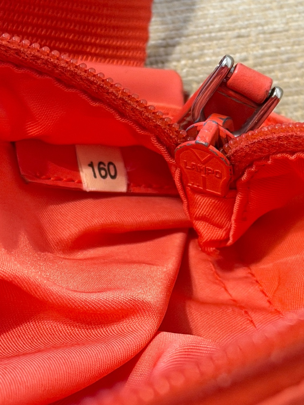 Prada Bright Orange Nylon Sling Bag for Men - Picture 10 of 10